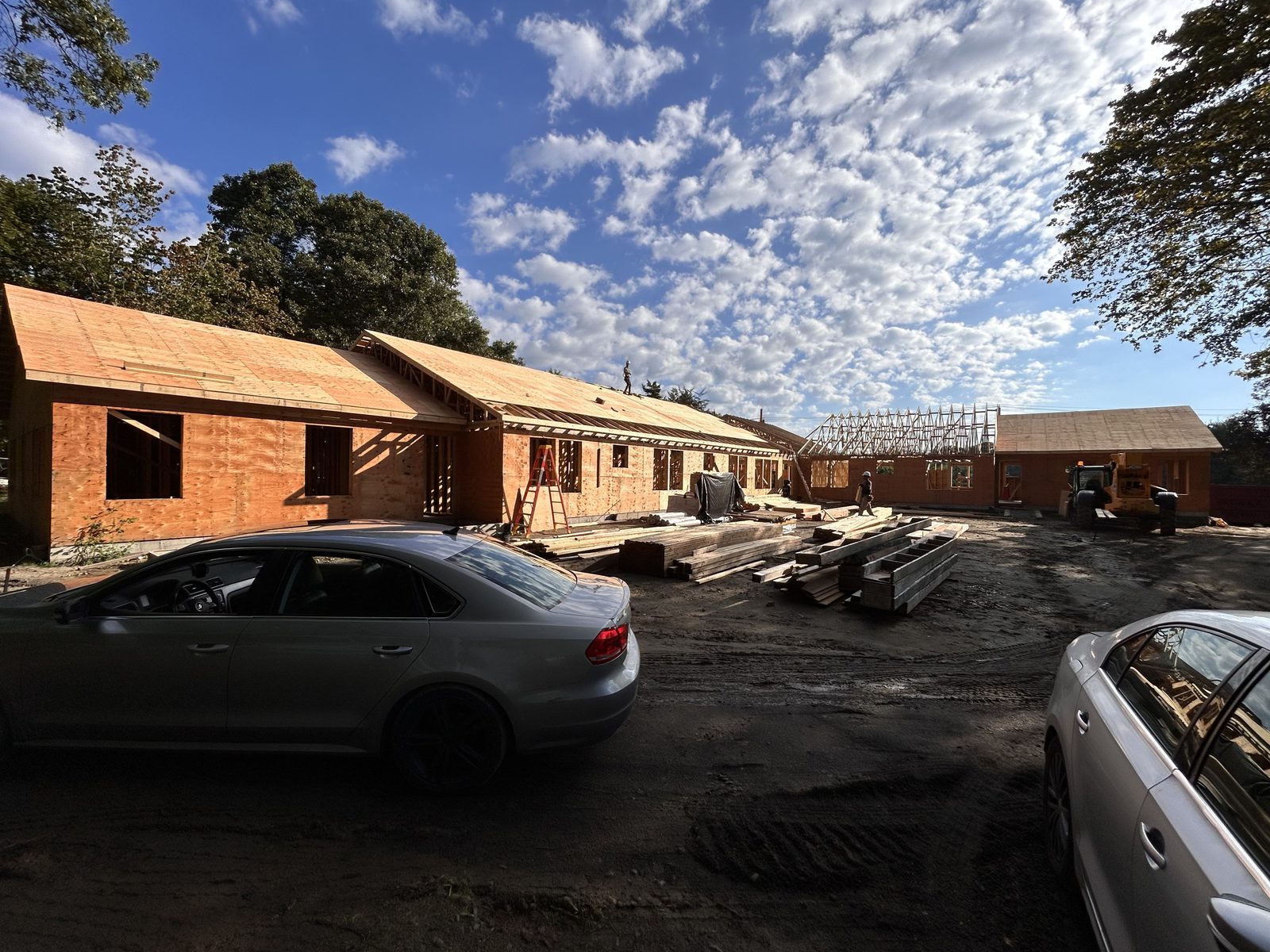 Whipple House Memory Care ongoing construction of the new home